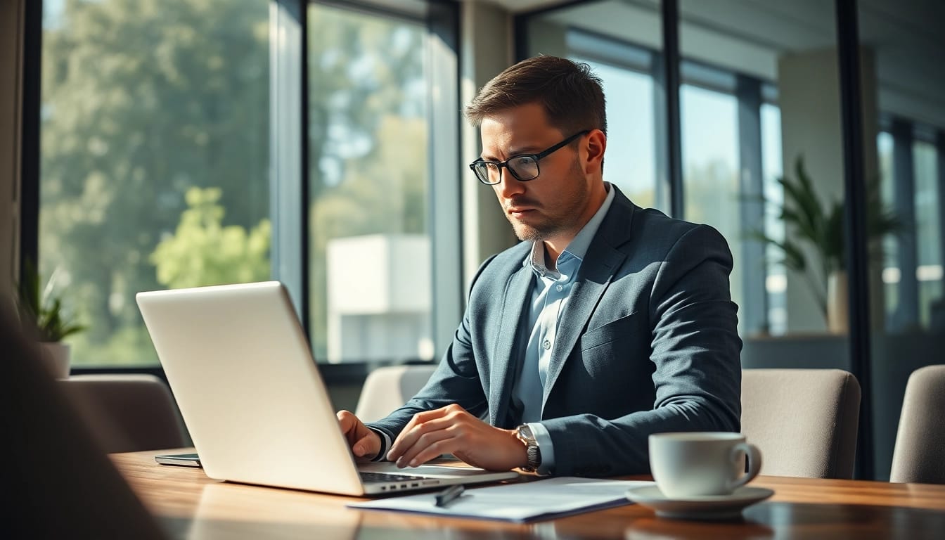Headhunter Essen analysiert Lebensläufe im modernen Büro