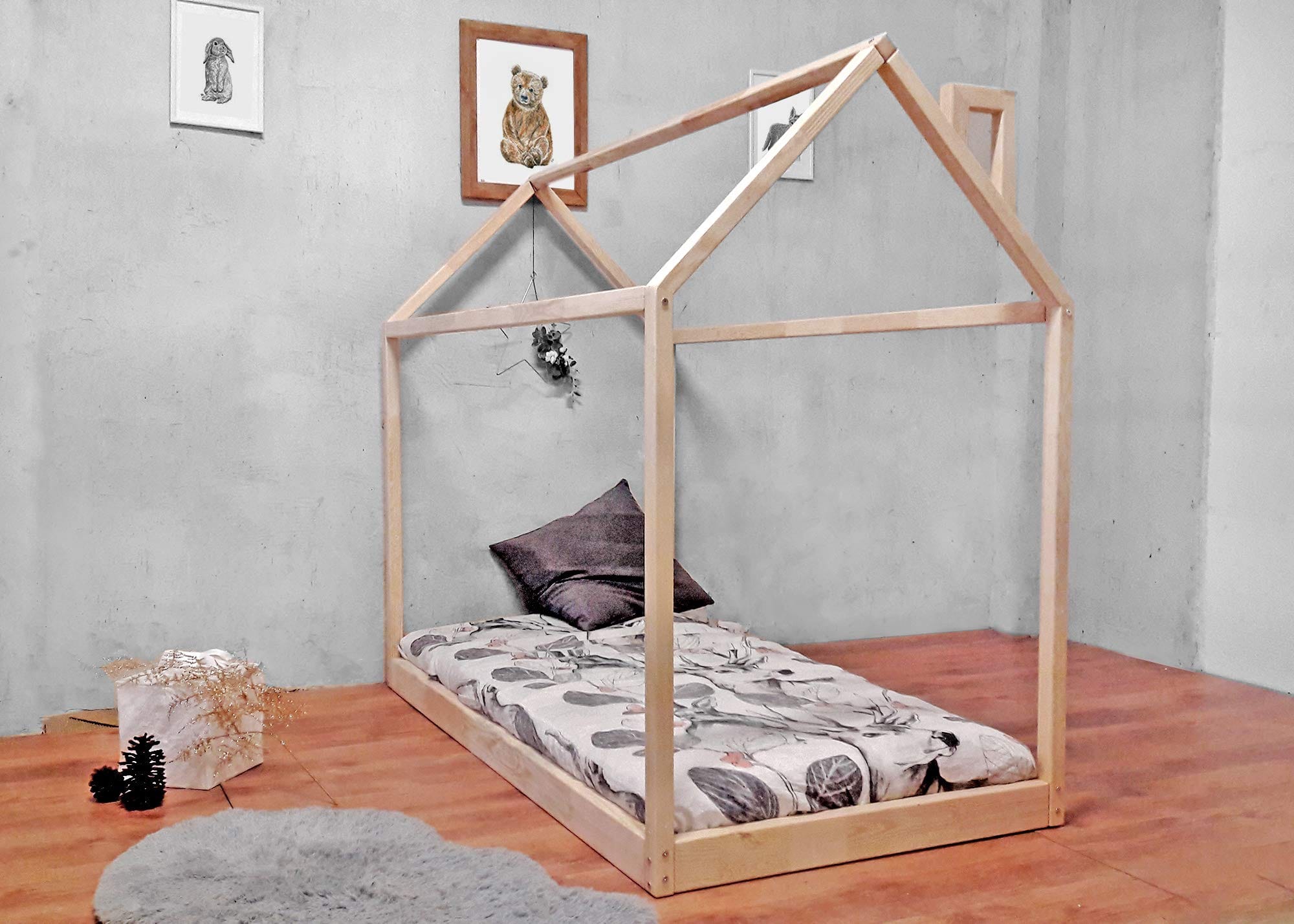 Hausbett Kinder mit Dach – das Highlight im Kinderzimmer