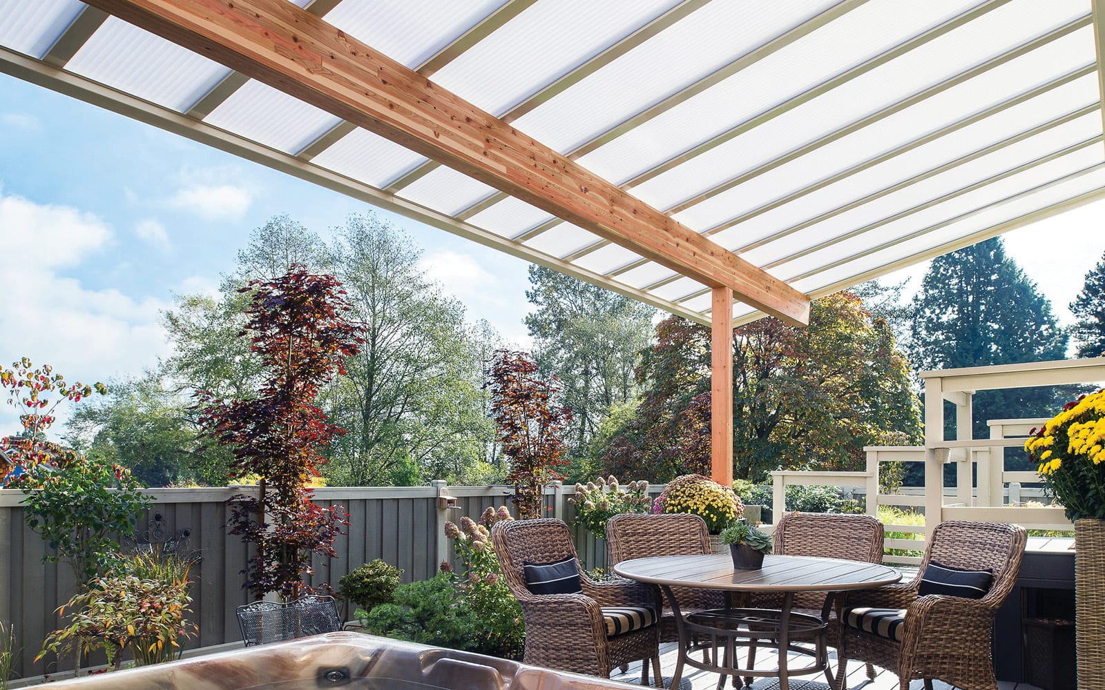 Glasbau West: Design trifft Funktion bei Terrassenüberdachung Krefeld