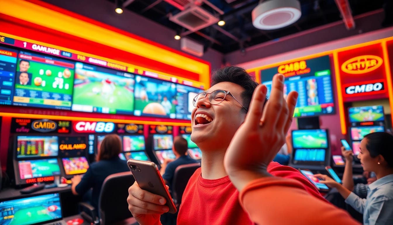 Exciting online betting experience at CM88 with diverse gaming options.