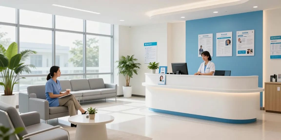 Akra Labs Shop für hochwertige medizinische Dienstleistungen in einer modernen Klinik.