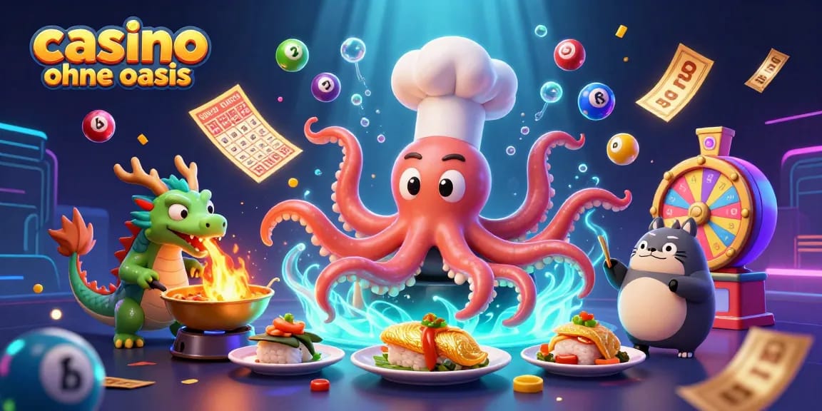 Win big at casino ohne oasis with exciting games and vibrant illustrations of dynamic characters.
