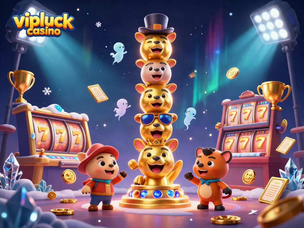 Experience thrilling gameplay at vipluck casino with dynamic 3D slots and vibrant casino elements!