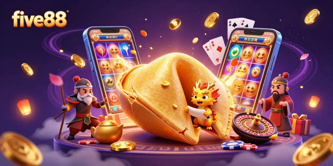 Engage with five88's vibrant gaming universe featuring dynamic slot games and fortune elements.