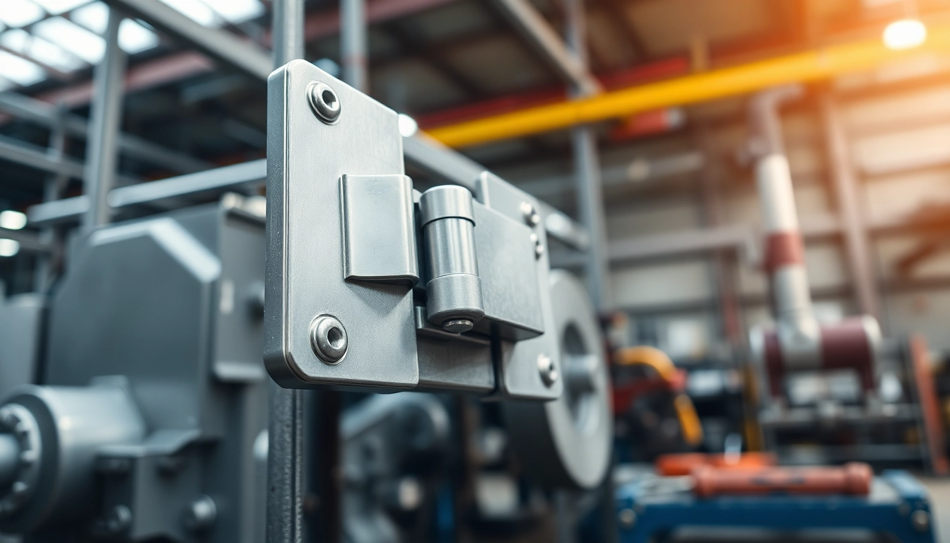 Hinge Supplier offers robust and reliable hinges in an industrial setting.