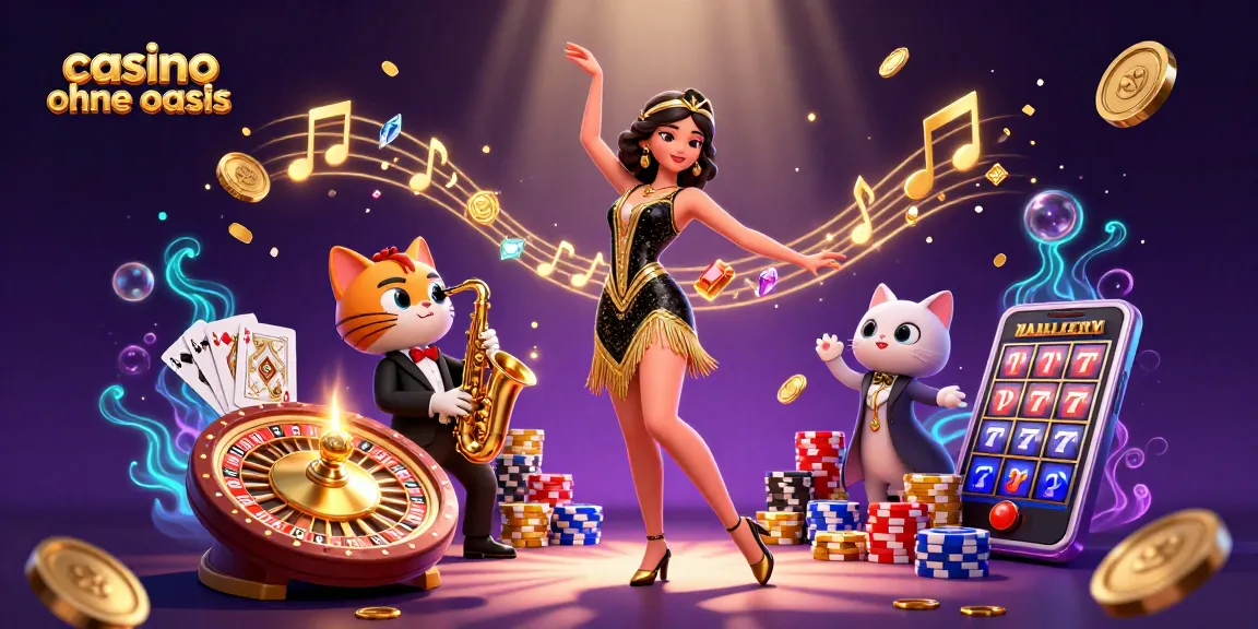 Experience thrilling gaming action in a vibrant casino ohne oasis atmosphere filled with excitement.