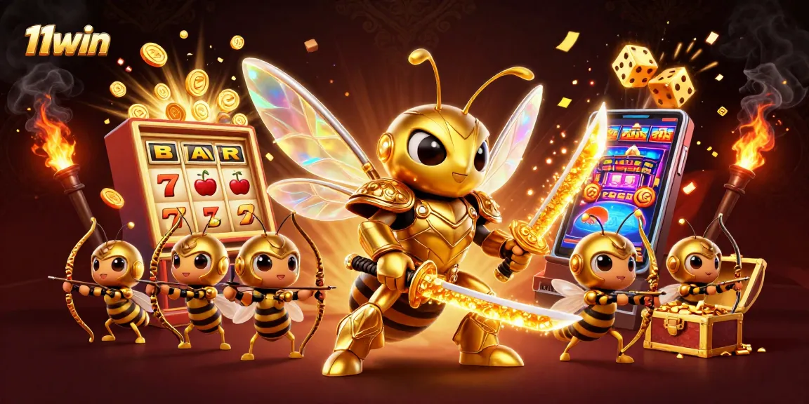 Win big at 11win with a stunning jackpot explosion from a colorful slot machine!