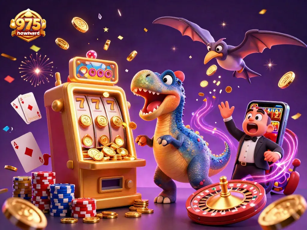 Experience thrilling gameplay at 975howard with dynamic creatures and vibrant casino elements.