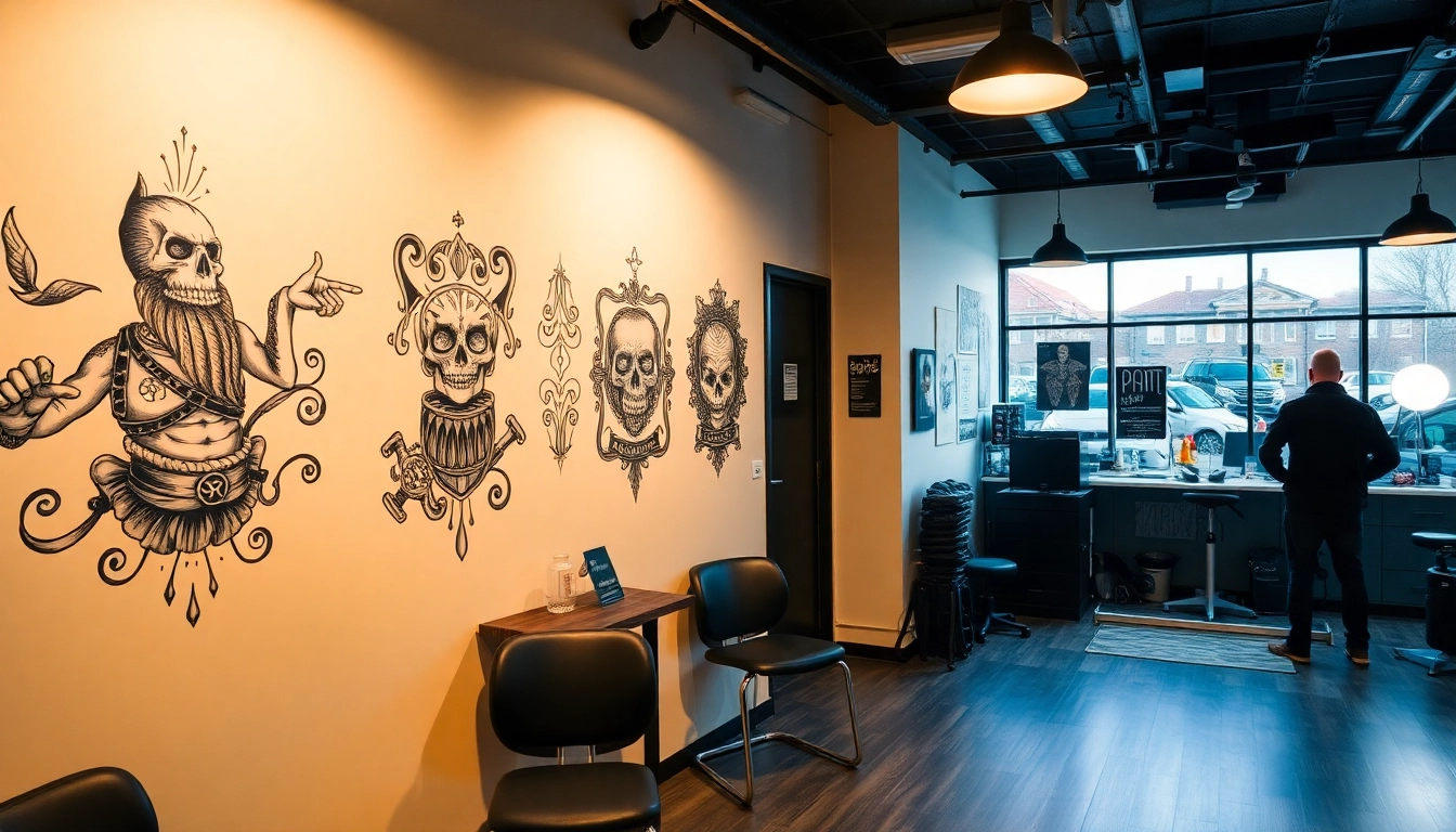 Besuchen Sie unser Tattoo Studio München für kreative Designs und freundliche Künstler.