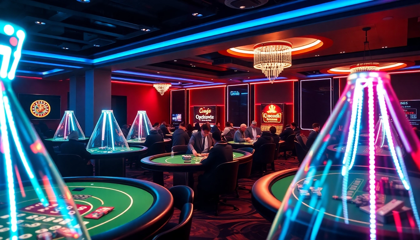 Erlebe Online Casinos Österreich mit lebhaften Spielen und aufregendem Ambiente.