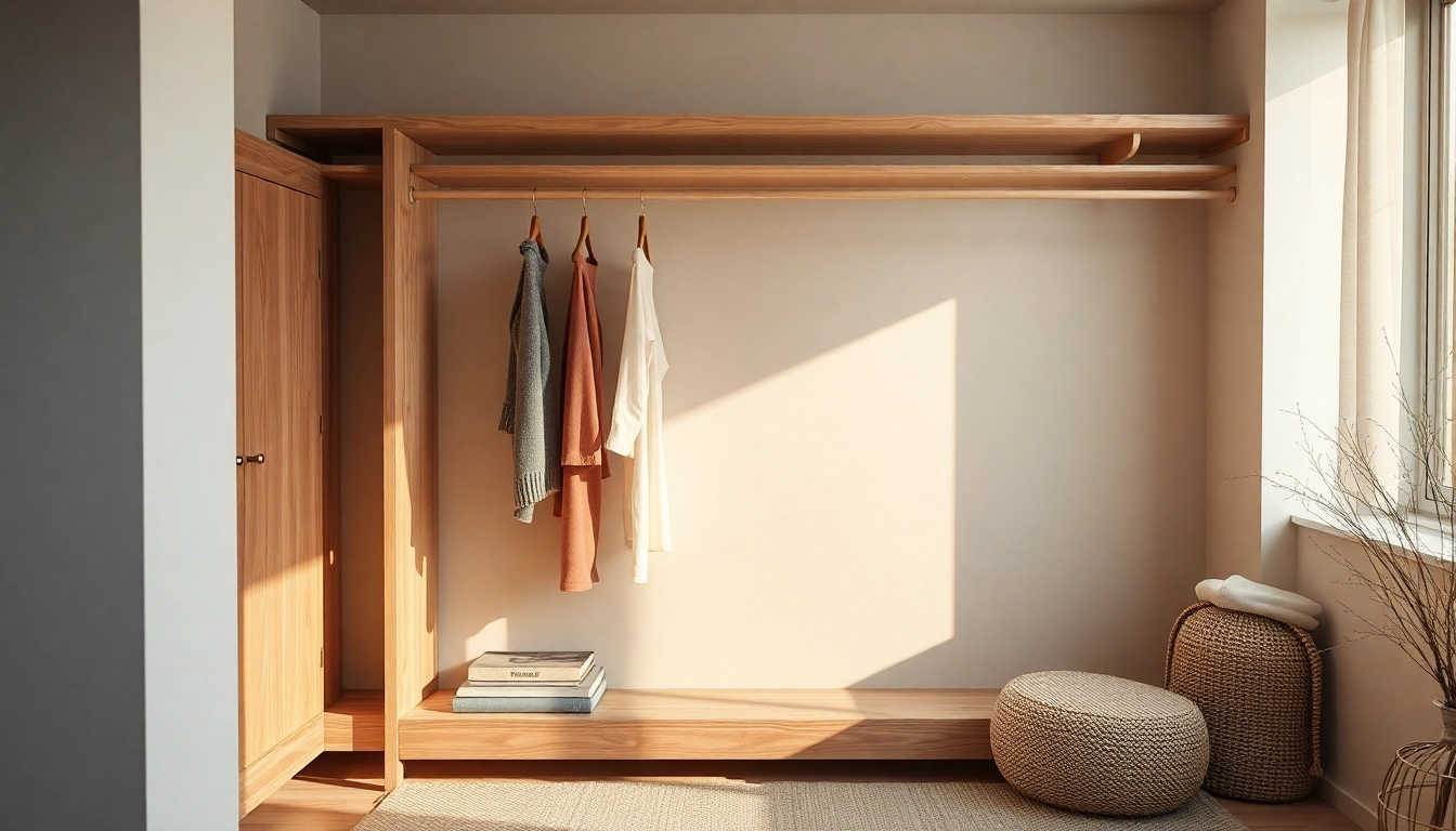 Nachhaltige kleiderbügel aus Holz, ideal organisieren Kleidungsstücke wesentlich umweltfreundlich.