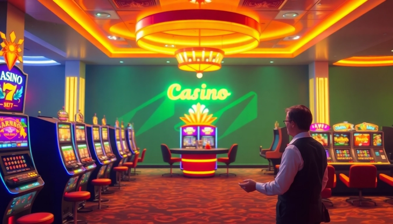 Erlebe die Welt der online casinos echtgeld mit modernen Maschinen und lebhaften Lichtspielen.