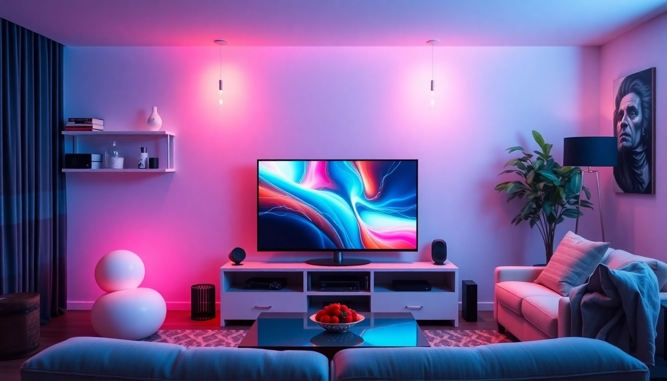 Stream high-quality content with IPTV kaufen, featuring a sleek entertainment setup and user-friendly interface.